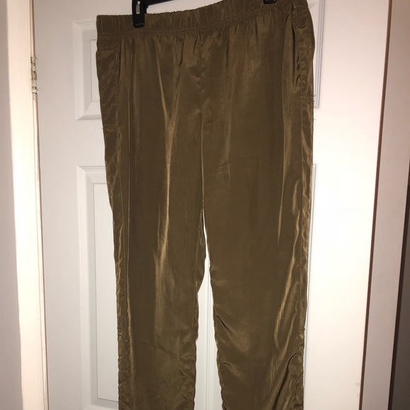 Ashley Stewart Green Joggers - Picture 1 of 3